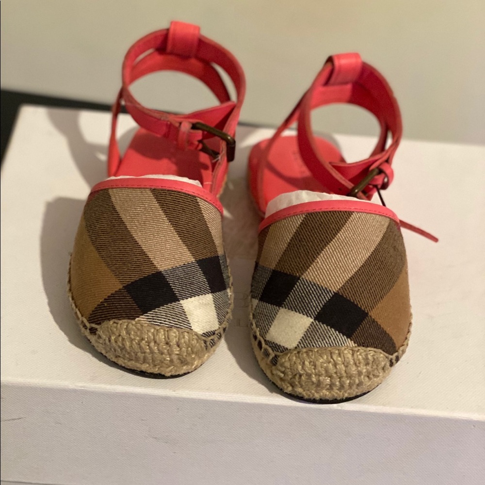 Burberry Espadrilles Toddler Size EU28